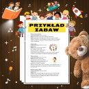 Pomysły na gry i zabawy z Pluszowym Misiem