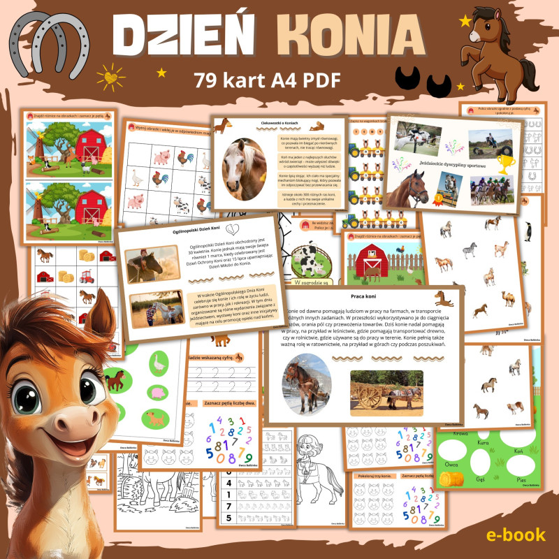 Zestaw DZIEŃ KONIA
