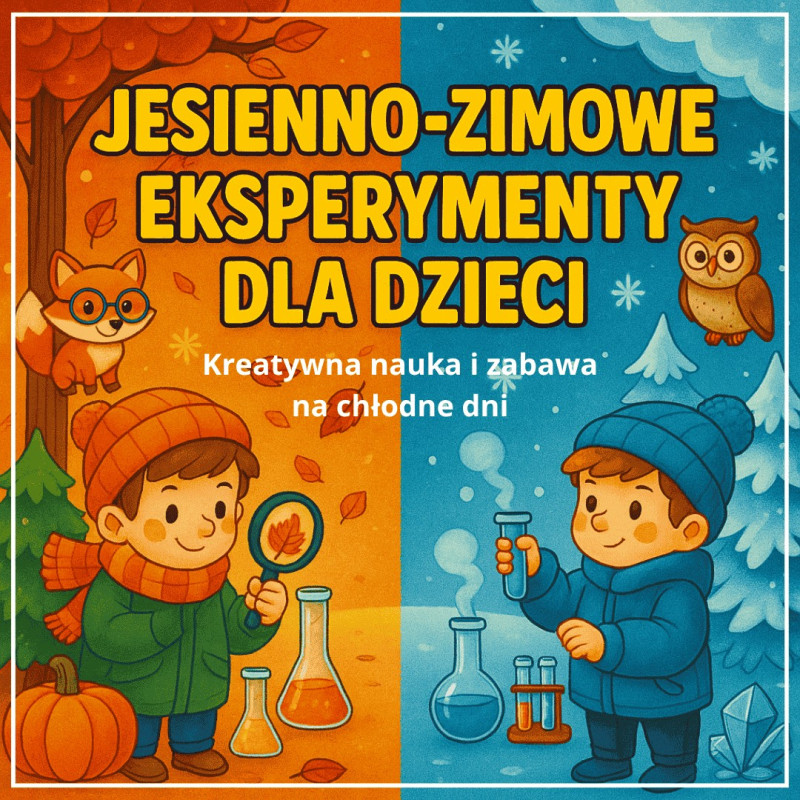 JESIENNO-ZIMOWE EKSPERYMENTY DLA DZIECI