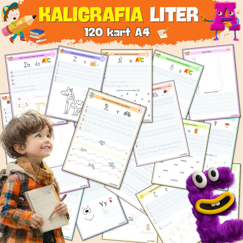 KALIGRAFIA litery