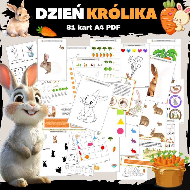 Zestaw DZIEŃ KRÓLIKA