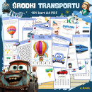 Zestaw ŚRODKI TRANSPORTU