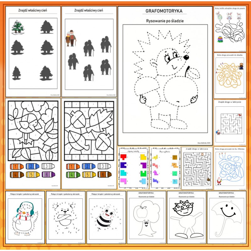 Zestaw ŁAMIGŁÓWKI