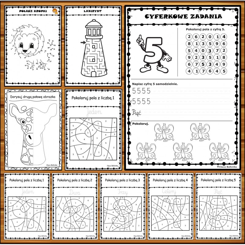 Zestaw ZADANIA DOMOWE