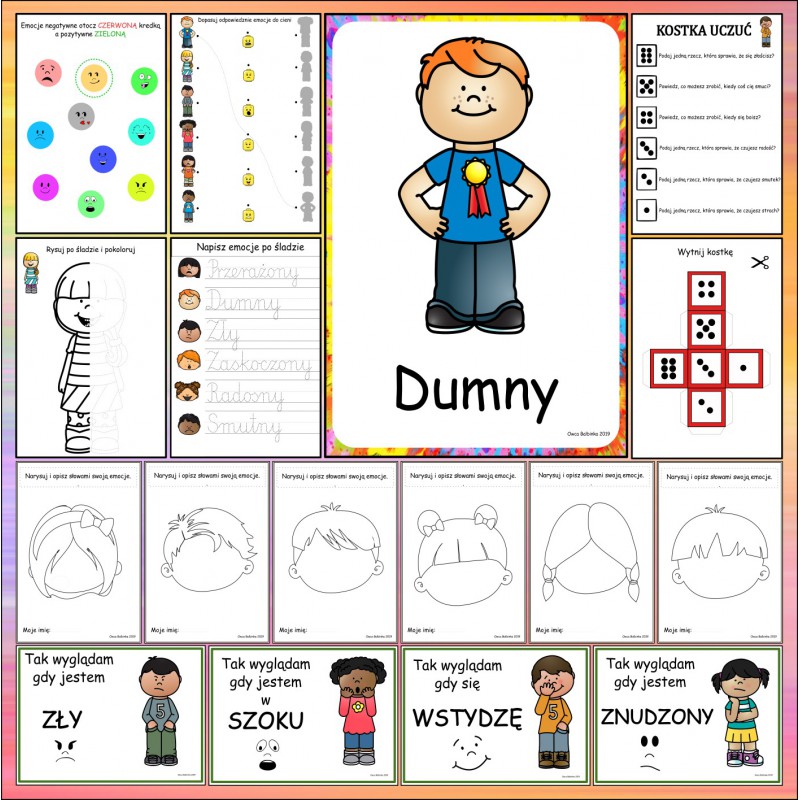 Zestaw EMOCJE