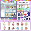 Zestaw KALENDARZ