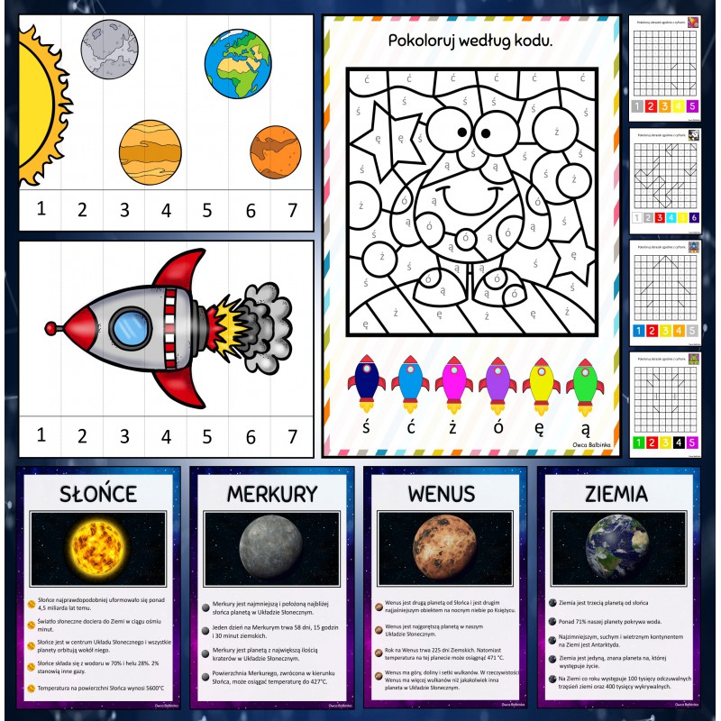 Zestaw DZIEŃ KOSMOSU