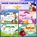 Dzień postaci z bajek - Dyplomy